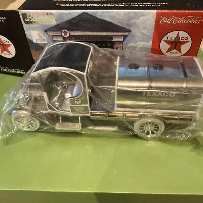 ERTL 1919 GMC Tanker Truck Special Chrome Millennium Edition Bank 1/28th Scale - Image 1 of 4