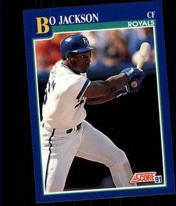 1991 Score Baseball Card #5 Bo Jackson