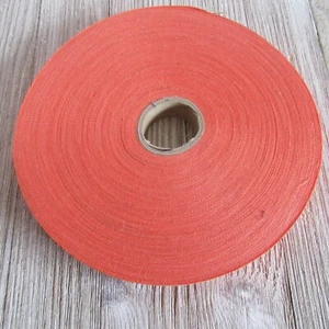 Vintage Grosgrain Ribbon 50 YDS Orange 3/4" wide pre-owned unused READ - Picture 1 of 4