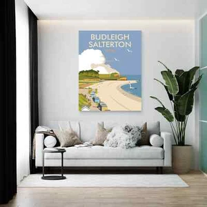 Budleigh Salterton, Devon Art Print by Dave Thompson - A4 / A3 / A2 / A1