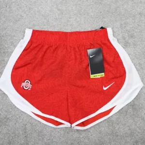 Nike Ohio State Buckeyes Shorts NWT Womens Small Red Tempo Standard Fit Running - Picture 1 of 10