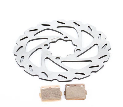 Rotor de freno y pastillas de freno Yamaha Banshee 350 YFZ350 1987-2006 disco trasero RipTide Foto 1 de 4