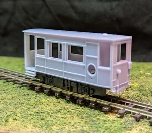Kit de carrocería de autobús ferroviario HOe 3,5 mm calibre estrecho Crochat AT1 para Kato 11-103 - Imagen 1 de 7