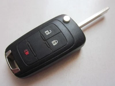 OEM CHEVY LLAVE ABATIBLE MANDO A DISTANCIA SIN LLAVE TRANSMISOR ALARMA 20835406 DESBLOQUEADO Foto 1 de 3