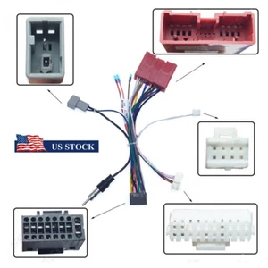 Stereo Radio Wiring Harness Power Cable Adapter With Canbus Box For Mazda5 08-15 - Picture 1 of 6