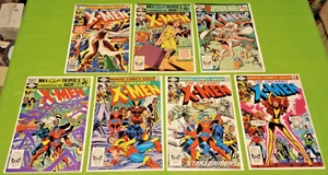 UNCANNY X-MEN Lot (7) 147, 151-152, 154-157 (Riss auf Umschlag von 155) 1981 MARVEL - Bild 1 von 24