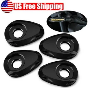 4x Motorcycle Turn Signals Indicator Adapter Spacers For YAMAHA FZ1 MT07 MT09 - Picture 1 of 13