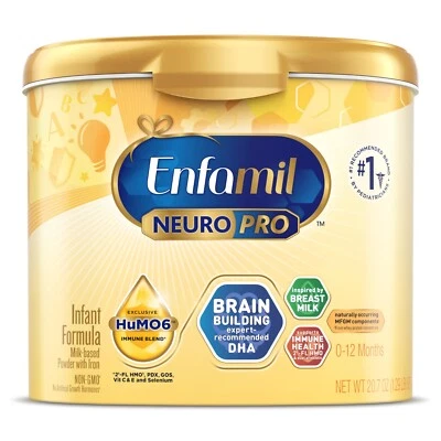 Fórmula infantil Enfamil Neuro Pro - Nutrición para la construcción del cerebro inspirada en el pecho Foto 1 de 4