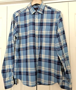 Untuckit Flanellhemd langarm mehrfarbig kariert mittel knitterfrei Baumwolle - Bild 1 von 3