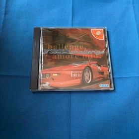 [Normal operation product] Dreamcast F355 Challenge case with manual included