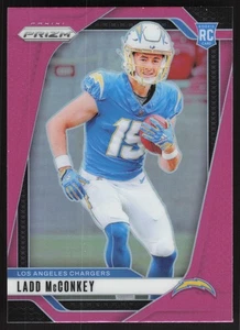 2024 Panini Prizm #365 Ladd McConkey Pink Rookie - Bild 1 von 2