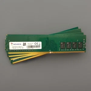 ADATA 32GB (4x8GB) 1Rx8 PC4-2666V-UA2-11 2666Mhz DDR4 RAM Kit AO2P26KC8T1-BXGSHC - Picture 1 of 1