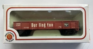 BACHMAN Burlington Northern HO SCALE Model TRAIN HOPPER CAR + Box! 42' Steel! - Picture 1 of 8