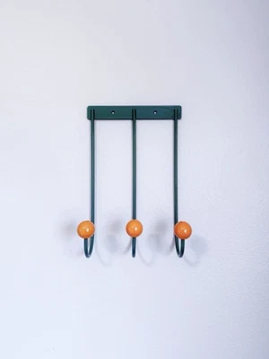 Ganchos de pared de mediados de siglo - Perchero de metal - Regalos - Perchero, arte de pared, percha, montaje Foto 1 de 4