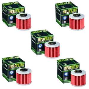 Hiflofiltro HF117 Oil Filter 5 Pack Honda Pioneer 1000, CRF1000L Africa Twin - Picture 1 of 2