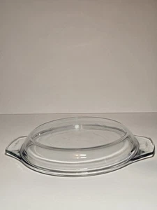 Pyrex England Clear Glass Replacement Casserole Lid Vintage JAJ - Picture 1 of 8