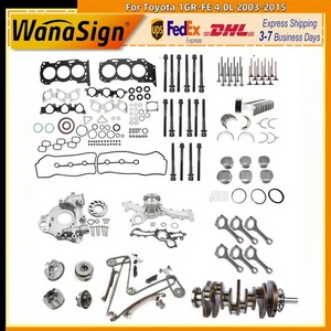 Engine Overhaul Rebuild VVT Timing Chain Kit For Toyota 1GR-FE 4.0L 2003-2015 - Picture 1 of 14