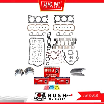 Juego completo de juntas de motor 90-94 anillos de cojinete para Ford Ranger 4,0 L OHV DNJ RRK422 Foto 1 de 4