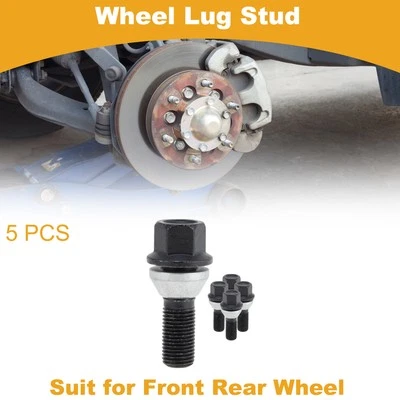 M14x1.5 Wheel Lug Stud for BMW X5 E53 2002-2006 5 Pcs - Image 1 of 4