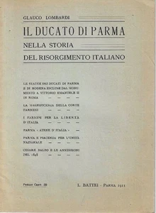 Das Herzogtum Parma in der Geschichte des italienischen Risorgimento - Bild 1 von 1