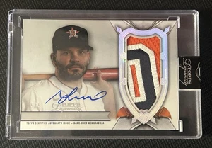 JOSE ALTUVE 2024 TOPPS DYNASTY SILVER USED ASTROS PATCH AUTOGRAPH AUTO 5/5 NASTY - Picture 1 of 2