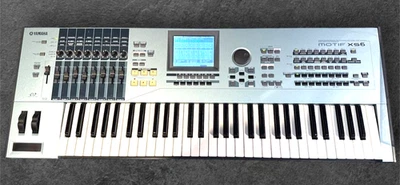 YAMAHA MOTIF XS6 61 Key Synthesizer Workstation Used - Image 1 of 4