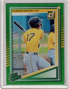Panini Donruss Konnor Griffin 2025 prospecto con clasificación de lámina verde #079/199 - Imagen 1 de 1