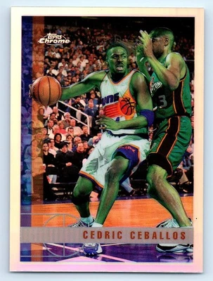 1997-98 Topps cromo #91 Cedric Ceballos refractores Phoenix Suns Foto 1 de 2