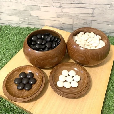 Hyuga Special Clam Go Stones Size33 Nachiguro Black 180/181 Go Bowls IGO Japan - Image 1 of 4