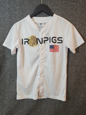 Iron Pigs Minor League Baseball Jersey Apollo 11 Youth Medium Cover