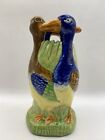 Vintage Goose Ceramic Vase Made In Japan