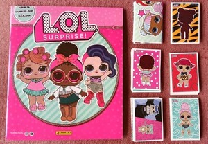 PANINI LOL SURPRISE!  2018. Panini album + complete stickers set