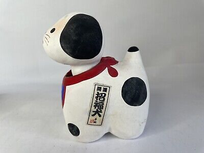 Dog Figurine Nodder Bobblehead Oriental Zodiac Twelve Signs Japanese Chinese VTG • 33.79$