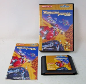 Burning Force SEGA Genesis 1990 Namco CIB Complete in Box - Picture 1 of 9