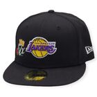 New Mens Fitted LA Lakers 17x Champions Cap Hat size (7½)