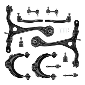 Front Upper Lower Control Arms Ball Joints Tie Rods fits HONDA ACCORD - Foto 1 di 10