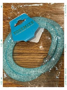 Yosemite-rhinestone necklace/bracelet-blue - Picture 1 of 2
