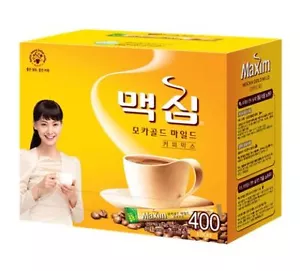 Mezcla de café instantáneo coreano Maxim Mocha dorado suave 6/10/20/50/100/210/400 palitos - Imagen 1 de 20