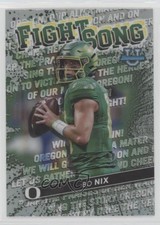 2022-23 Bowman's Best University Fight Song Bo Nix #FS-14