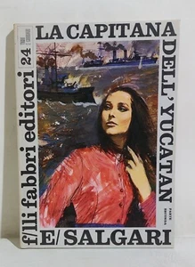24177 Emilio Salgari - N. 24 1968 Fabbri - La capitana dell'Yucatan II OTTIMO - Imagen 1 de 2
