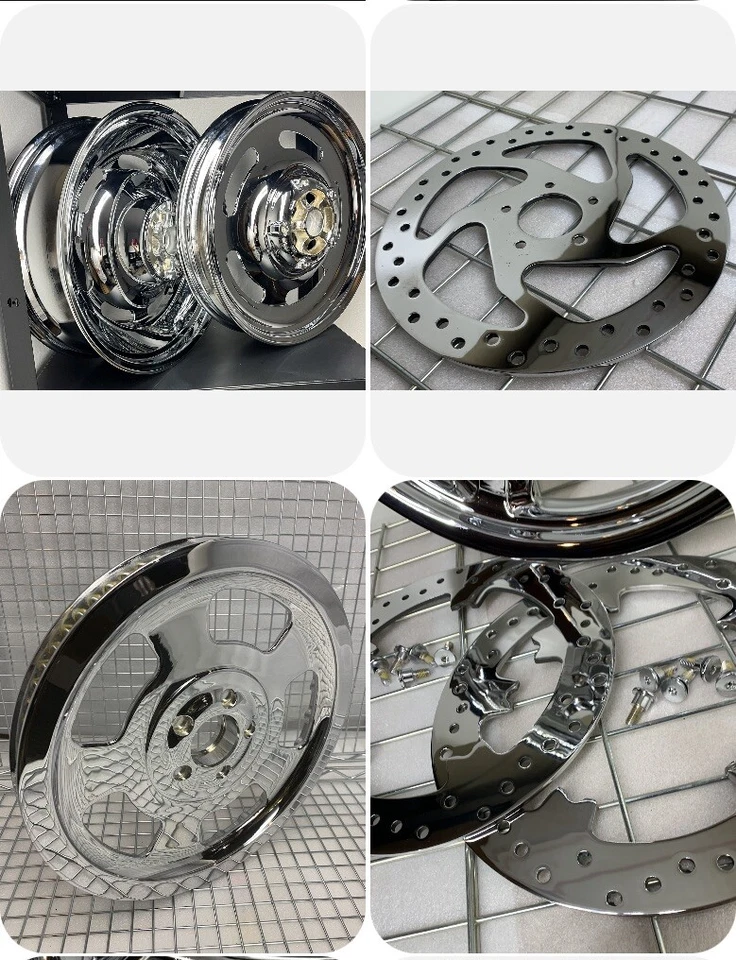 Хромированные шлицевые колеса Harley V ROD 2006-07 обод ночного стержня ШКИВ VRSCD EXCHANGE - Изображение 1 из 4