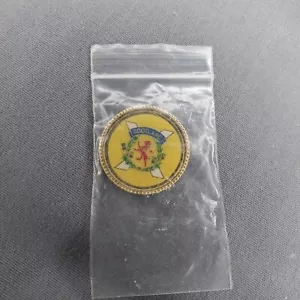 Spilla cappello metallo Scotland Crest Hallmark 1 1/4" Futbol calcio - Foto 1 di 2