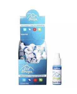 Ice Drops Fresh Breath, Sugar Free, icymint LOT OF 50 PCS (1BOX) - Picture 1 of 1