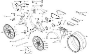 SFM / Sachs Handlebar Advanced Plus P240050010 Saxonette AdvancedPlusSaxonette A... - Picture 1 of 1