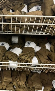 3 Pairs NEW US Military Issue Coyote Cushion Antimicrobial Boot Socks - Picture 1 of 5