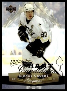 2007-08 Upper Deck MVP Hart Candidates Sidney Crosby Pittsburgh Penguins #HC2
