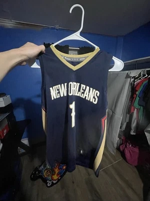 Camiseta ZION WILLIAMSON Fanatics Azul Marino Adulto S Pequeña New Orleans Pelicans NBA Foto 1 de 3