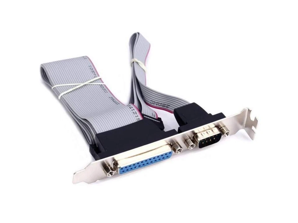 Puerto serie DB9 DB25 puerto paralelo en soporte Foto 1 de 1