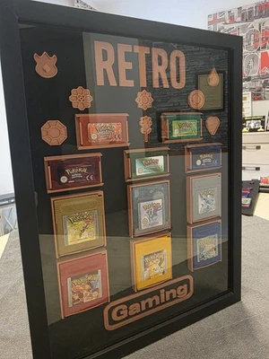 Bilderrahmen für GameBoy-Spiele (z. B. Pokémon Editionen) – Sammlerrahmen - Bild 1 von 4