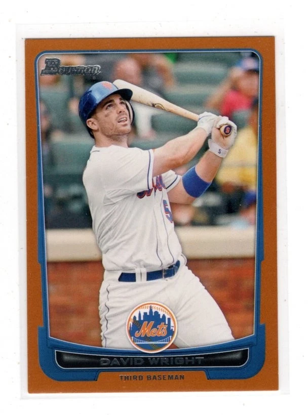 Bowman Orange #86 2012 David Wright #73/250 Foto 1 de 1